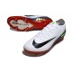 Zapatos Nike Zoom Mercurial Vapor XVI Elite FG Blanco Negro Rojo
