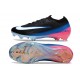 Zapatos Nike Zoom Mercurial Vapor XVI Elite FG Negro Blanco Azul Rosa 
