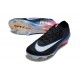 Zapatos Nike Zoom Mercurial Vapor XVI Elite FG Negro Blanco Azul Rosa 