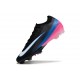 Zapatos Nike Zoom Mercurial Vapor XVI Elite FG Negro Blanco Azul Rosa