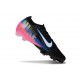 Zapatos Nike Zoom Mercurial Vapor XVI Elite FG Negro Blanco Azul Rosa