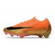 Zapatos Nike Zoom Mercurial Vapor XVI Elite FG Naranja Dorado Negro