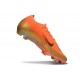 Zapatos Nike Zoom Mercurial Vapor XVI Elite FG Naranja Dorado Negro