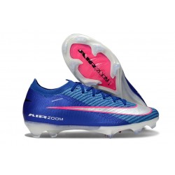 Nike Botas de Futbol Mercurial Vapor 16 Elite FG Azul Rosa Plateado