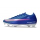 Nike Botas de Futbol Mercurial Vapor 16 Elite FG Azul Rosa Plateado