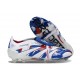 Adidas Predator Elite 25 Fold-Over Tongue Fg Blanco Azul Rojo