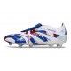 Adidas Predator Elite 25 Fold-Over Tongue Fg Blanco Azul Rojo