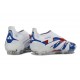 Botas adidas Predator Elite 25 Sin Cordone FG Blanco Azul Rojo