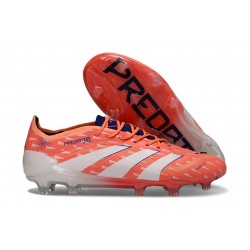 Tacos adidas Predator Elite FG Naranja Blanco