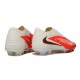 Tacos Nike Phantom 6 Elite Low FG Rojo Blanco