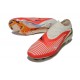Tacos Nike Phantom 6 Elite Low FG Rojo Blanco