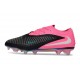 Bota de Futbol Nike Phantom 6 Elite Low FG Negro Rosa