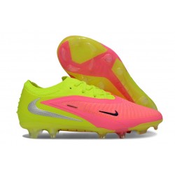 Bota de Futbol Nike Phantom 6 Elite Low FG Rosa Limalight