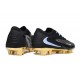 Bota de Futbol Nike Phantom 6 Elite Low FG Negro Dorada