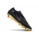 Bota de Futbol Nike Phantom 6 Elite Low FG Negro Dorada