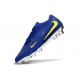 Bota de Futbol Nike Phantom 6 Elite Low FG Azul Amarillo