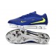 Bota de Futbol Nike Phantom 6 Elite Low FG Azul Amarillo