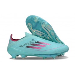 Botas de Futbol adidas F50+ Laceless FG Azul