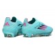 Botas de Futbol adidas F50+ Laceless FG Azul