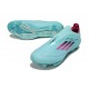 Botas de Futbol adidas F50+ Laceless FG Azul