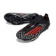 Botas de Futbol adidas F50+ Laceless FG Negro Rojo