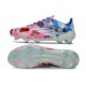 Zapatillas adidas F50 Elite FG Blanco Rosa Azul