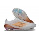 Zapatillas adidas F50 Elite FG Blanco Dorado