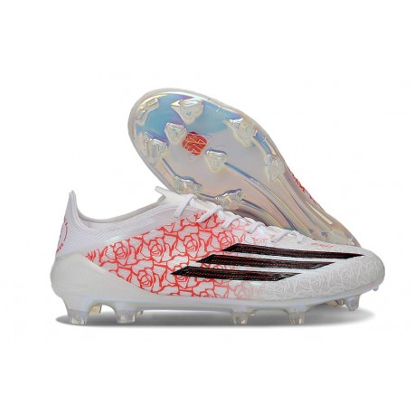 Zapatillas adidas F50 Elite FG Blanco Rojo Negro