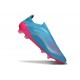 Botas de Futbol adidas F50 Elite Sin Cordones FG Azul Rosa