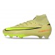 Nike Air Zoom Mercurial Superfly X Elite FG Limalight Voltio Hyper Carmesí