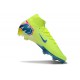 Nike Air Zoom Mercurial Superfly X Elite FG Limalight Voltio Azul