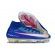 Nike Air Zoom Mercurial Superfly X Elite FG Azul Plateado