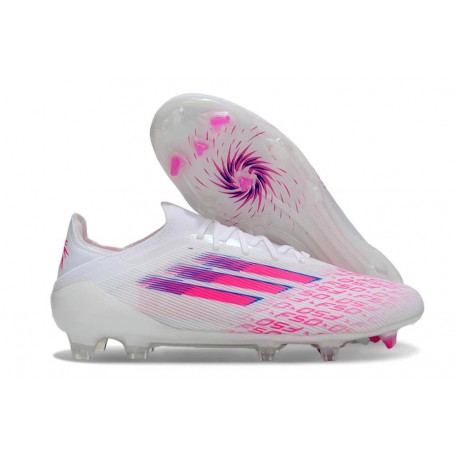 Zapatillas adidas F50 Elite FG Ftwr Blanco Rosa Lúcido Ftwr Blanco