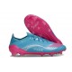 Zapatillas adidas F50 Elite FG Flash Agua Rosa Lúcido Lucid Cyan