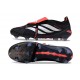 Bota de Futbol Adidas Predator Elite 26 FT FG Negro Blanco Rojo