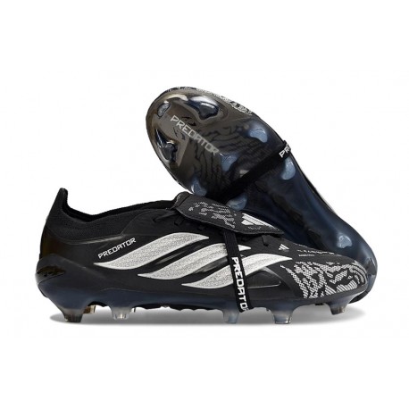 Bota de Futbol Adidas Predator Elite 26 FT FG Negro Plateada