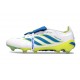 Bota de Futbol Adidas Predator Elite 26 FT FG Blanco Azul Amarillo