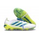 Bota de Futbol Adidas Predator Elite 26 FT FG Blanco Azul Amarillo