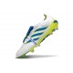 Bota de Futbol Adidas Predator Elite 26 FT FG Blanco Azul Amarillo