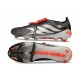 Bota de Futbol Adidas Predator Elite 26 FT FG Hierro Met. Ftwr Blanco Rojo Lúcido