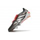 Bota de Futbol Adidas Predator Elite 26 FT FG Hierro Met. Ftwr Blanco Rojo Lúcido
