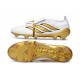 Bota de Futbol Adidas Predator Elite 26 FT FG Blanco Dorado