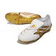 Bota de Futbol Adidas Predator Elite 26 FT FG Blanco Dorado