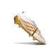 Bota de Futbol Adidas Predator Elite 26 FT FG Blanco Dorado