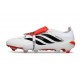 Bota de Futbol Adidas Predator Elite 26 FT FG Blanco Negro Rojo