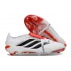 Bota de Futbol Adidas Predator Elite 26 FT FG Blanco Negro Rojo