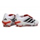 Bota de Futbol Adidas Predator Elite 26 FT FG Blanco Negro Rojo