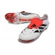 Bota de Futbol Adidas Predator Elite 26 FT FG Blanco Negro Rojo