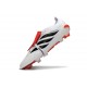 Bota de Futbol Adidas Predator Elite 26 FT FG Blanco Negro Rojo