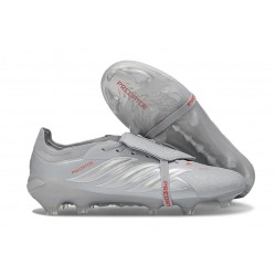 Bota de Futbol Adidas Predator Elite 26 FT FG Gris Hierro Met. 